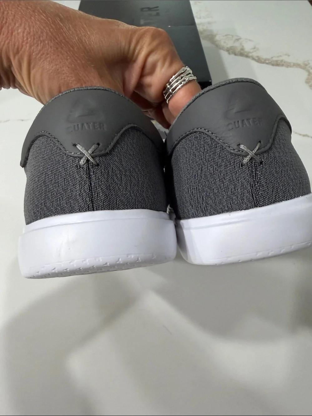 NWT Cuater by Travis Mathew Phenom Woven in Heather Dark Grey | 12